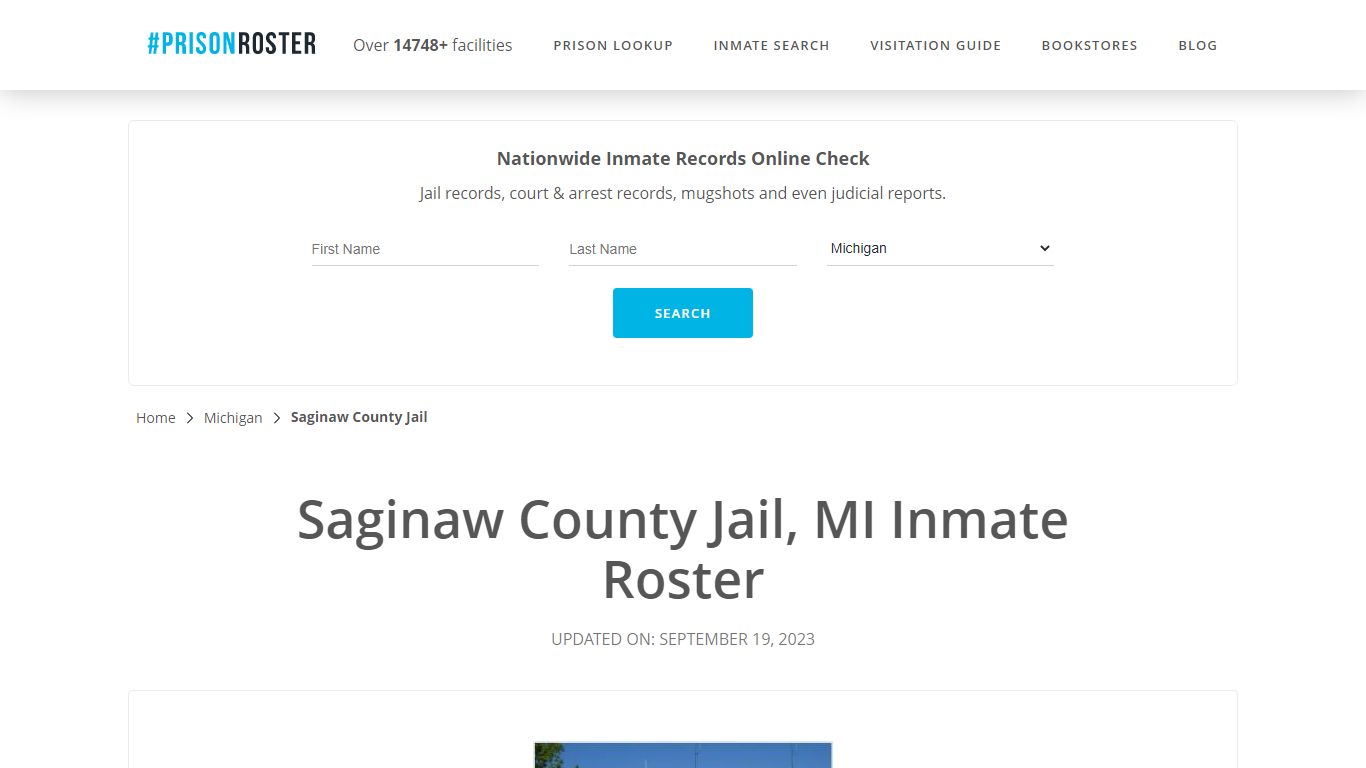 Saginaw County Jail, MI Inmate Roster - Prisonroster